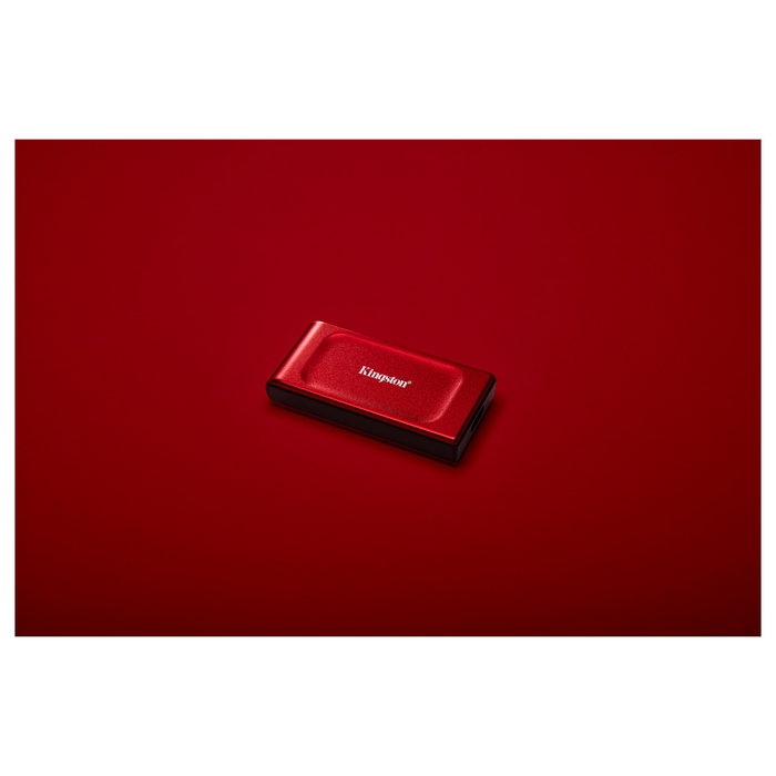 Kingston XS1000 Rojo 1 TB SSD Externo