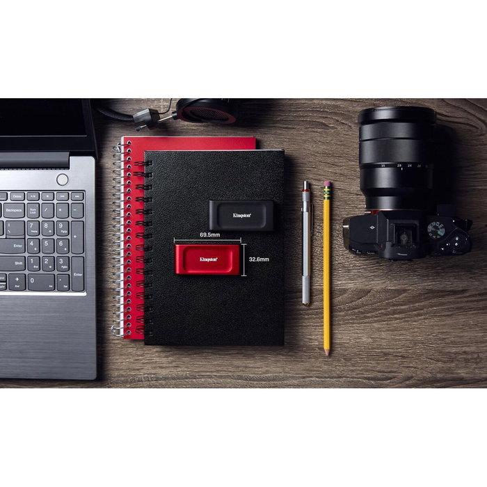 Kingston XS1000 Rojo 1 TB SSD Externo