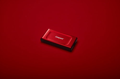 Kingston SSD Externo XS1000R/1000G Rojo 1TB USB 3.2 Gen 2 1050MB/s