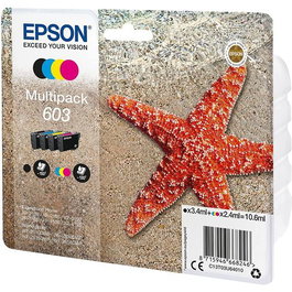 EPSON C13T03U64010 Tinta 603 Multipack Negro Cian Magenta Amarillo