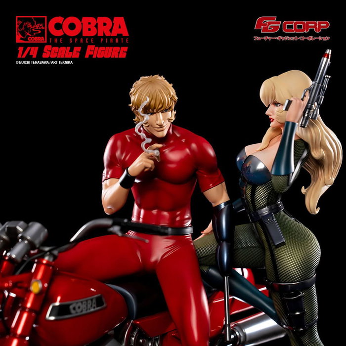 Future Gadget Corporation Space Pirate Cobra Estatua 1/4 Cobra & Jane Royal (Spacesuit Ver.)