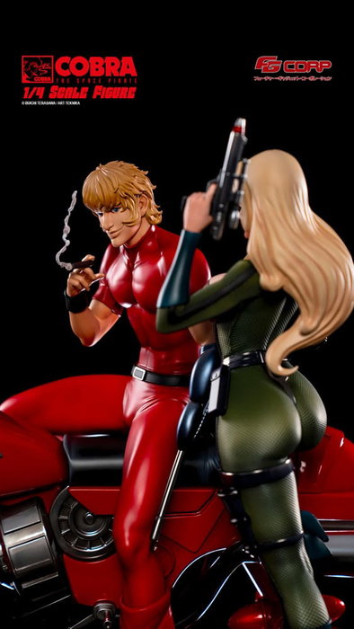 Future Gadget Corporation Space Pirate Cobra Estatua 1/4 Cobra & Jane Royal (Spacesuit Ver.)
