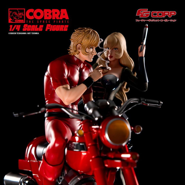 Future Gadget Corporation Space Pirate Cobra Estatua 1/4 Cobra & Jane Royal (Spacesuit Ver.)