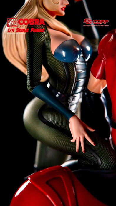 Future Gadget Corporation Space Pirate Cobra Estatua 1/4 Cobra & Jane Royal (Spacesuit Ver.)