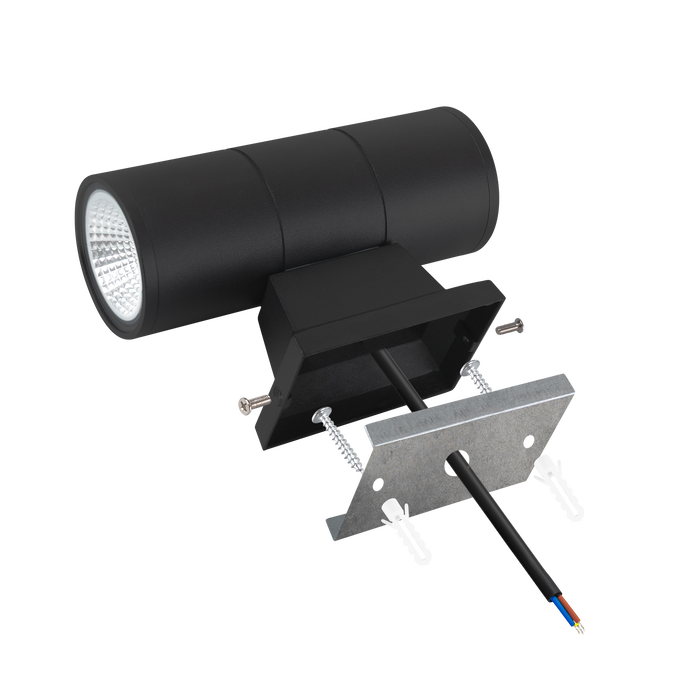 Aplique LED Exterior 2x7W 4000K Blanco Natural Aplique LED Exterior 2x7W 4000K Blanco Natural