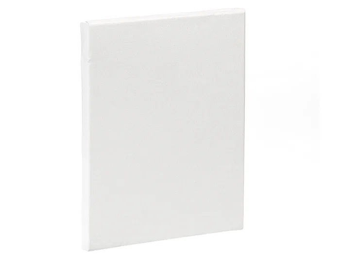 Liderpapel Bastidor Lienzo Grapado Trasero Algodón 100% Marco Pawlonia Bordes Madera 46x38 cm