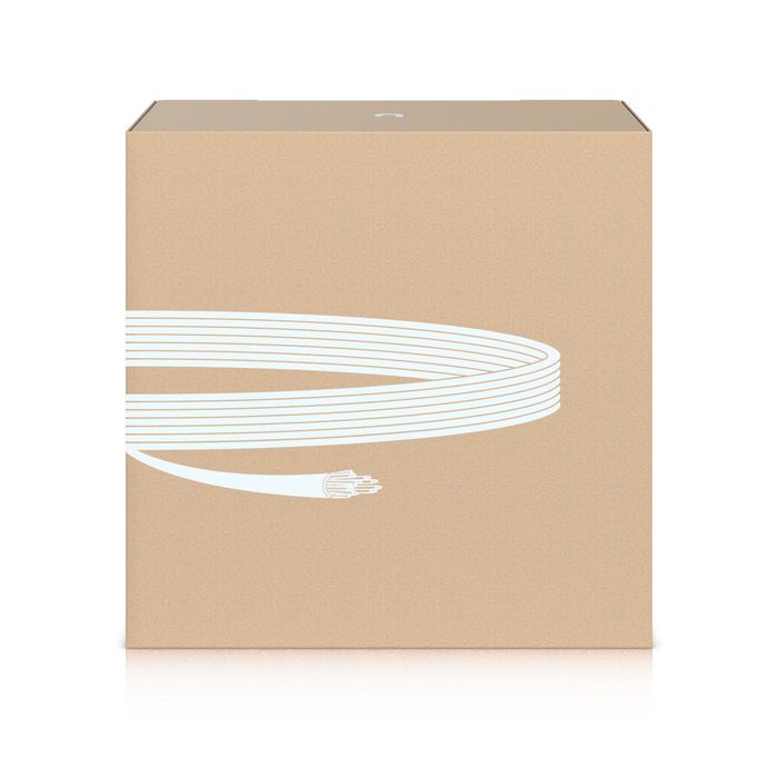 Ubiquiti Cable Ethernet Cat6A UTP 23 AWG para Interior, 305 m, Blanco