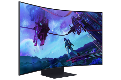 Samsung Odyssey S55CG970NU Pantalla para PC 55" (139,7 cm) 4K Ultra HD LED Negro Mate 165Hz 1ms Curva 1000R