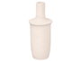 GIFTDECOR Jarrón Sahara Boca Estrecha Blanco Mediano