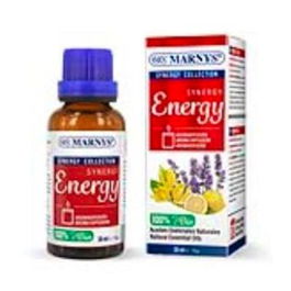 MARNYS Synergy Energy 30ml Aceite Esencial Antifatiga y Vitalidad Aroma Afrutado