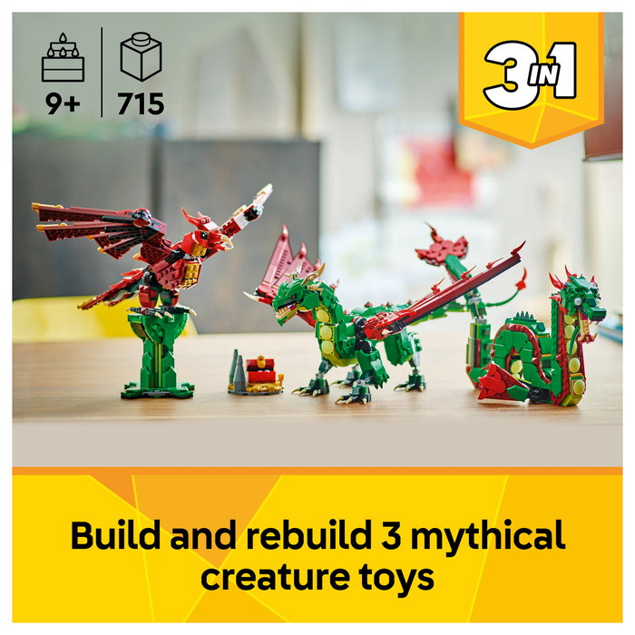 LEGO Creator Dragón Medieval 31161