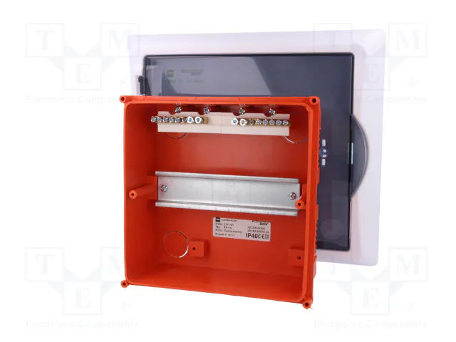 ELEKTRO-PLAST NASIELSK ECONOMIC BOX Carcasa para 6 Módulos Blanco ELEKTRO-PLAST NASIELSK ECONOMIC BOX Carcasa para 6 Módulos Blanco