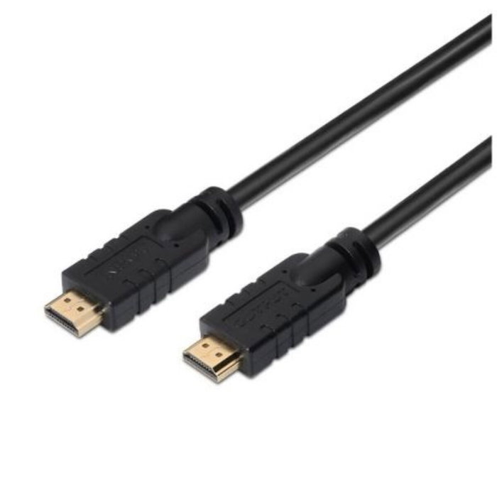 Aisens Cable HDMI Alta Velocidad con Repetidor 15m Negro Aisens Cable HDMI Alta Velocidad con Repetidor 15m Negro