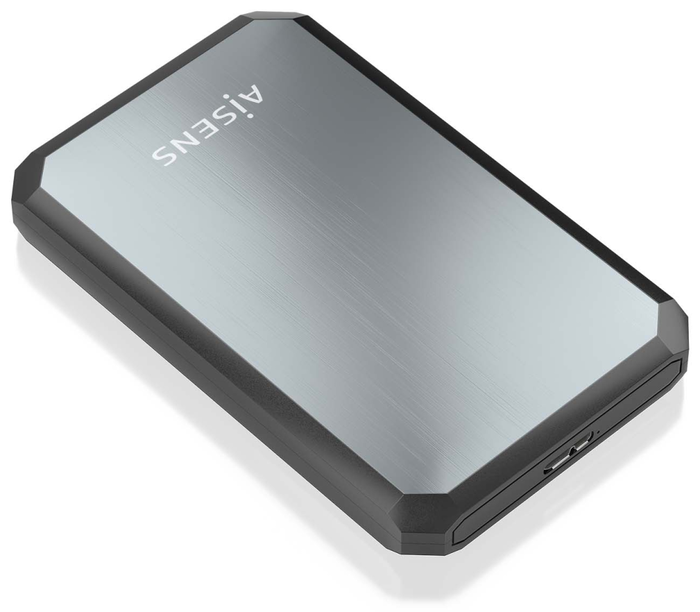 Aisens ASE-2529B Caja Externa 2.5 pulg. SATA a USB 3.1 Gen1 Negro-Gris