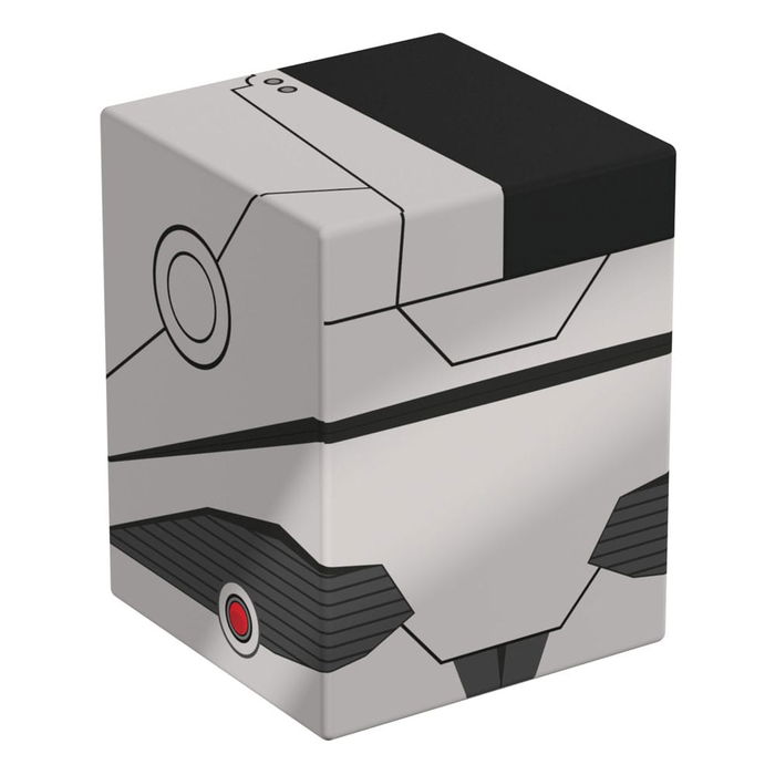 Ultimate Guard Squaroes Caja Mazo DC Justice League para 100 Cartas, Fabricada con 78% Materiales Renovables, 98.5 x 76 x 75 mm