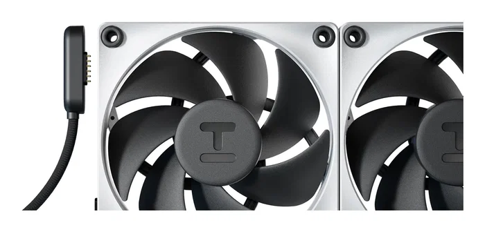 Hyte Thicc FP12 Triple Fan Pack + Nexus Portal, negro/gris Hyte Thicc FP12 Triple Fan Pack + Nexus Portal, negro/gris