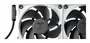 Hyte Thicc FP12 Triple Fan Pack + Nexus Portal, negro/gris
