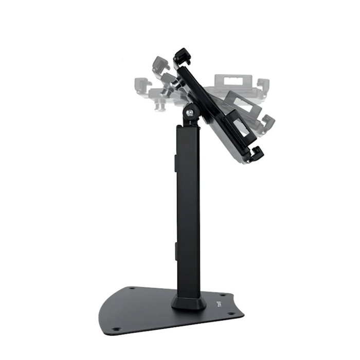 Tooq Soporte Sobremesa Profesional TQTDS0811 Tablet Antirrobo Ajustable para Comercios 7.9-10.5 Pulgadas Aluminio Negro