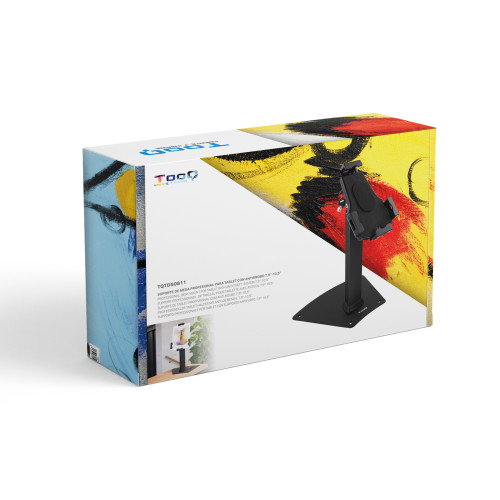 Tooq Soporte para Tablet TQTDS0811 Antirrobo Negro