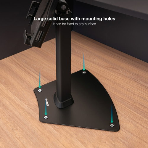 Tooq Soporte para Tablet TQTDS0811 Antirrobo Negro