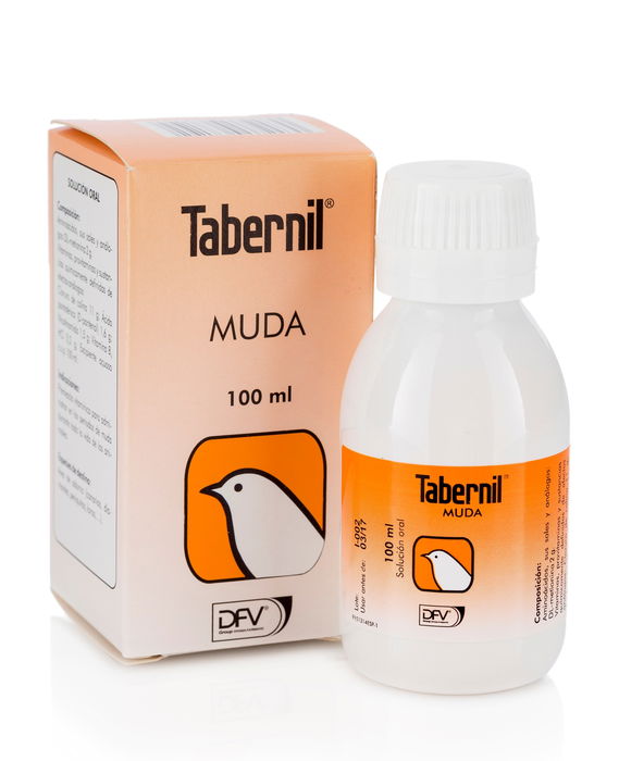 Tabernil Muda Pienso para Pájaros con Problemas de Muda 100ml Tabernil Muda Pienso para Pájaros con Problemas de Muda 100ml