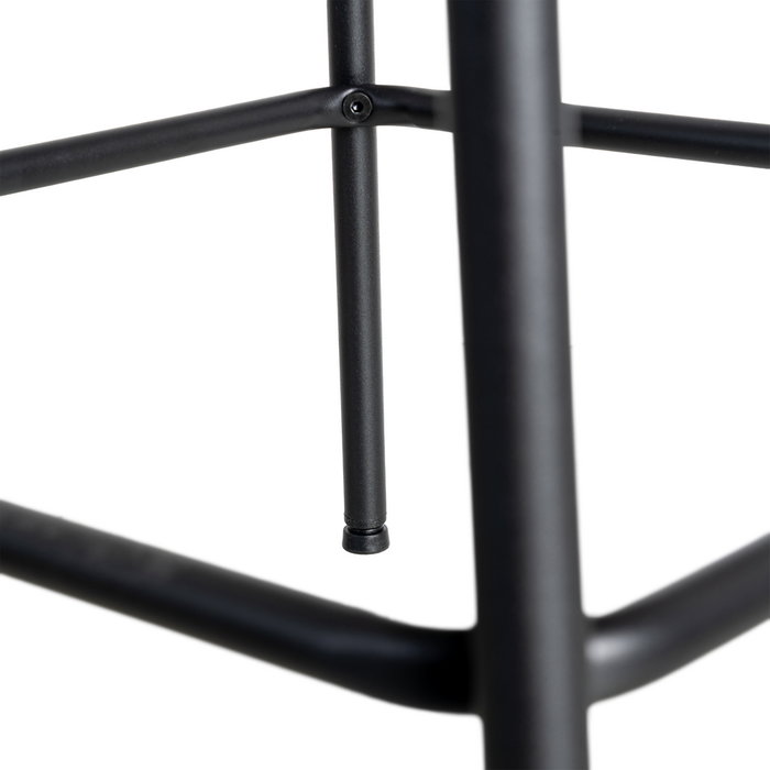 Taburete Jaspeado Rosa Tejido-Metal 48,50 X 48,50 X 95 cm (Set de 2)