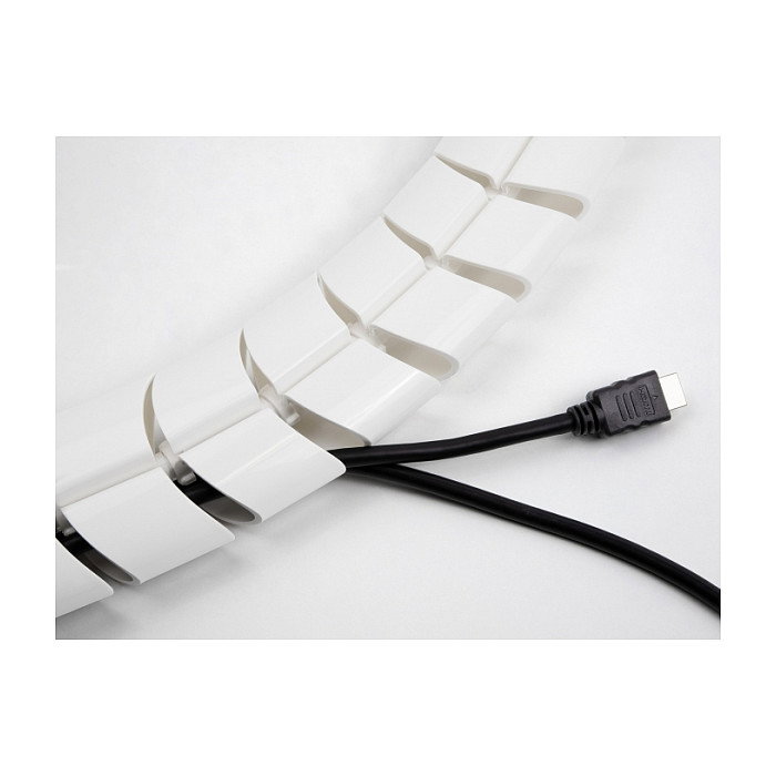 DeLOCK Elemento de montaje para canaleta de cables 75 x 45 mm, 5 piezas, Blanco DeLOCK Elemento de montaje para canaleta de cables 75 x 45 mm, 5 piezas, Blanco