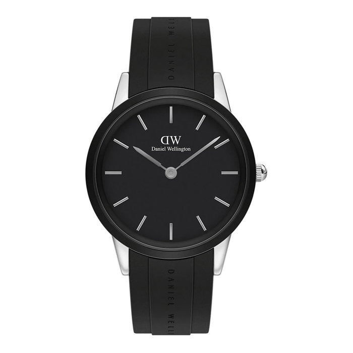 Daniel Wellington DW00100436 con correa de caucho negra Daniel Wellington DW00100436 con correa de caucho negra