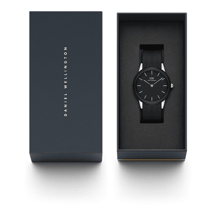 Daniel Wellington DW00100436 con correa de caucho negra Daniel Wellington DW00100436 con correa de caucho negra