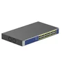 NETGEAR GS524PP Switch No administrado 24 Puertos Gigabit Ethernet (10/100/1000) con PoE+ (PoE Plus) 300W, Montaje en Rack, Gris