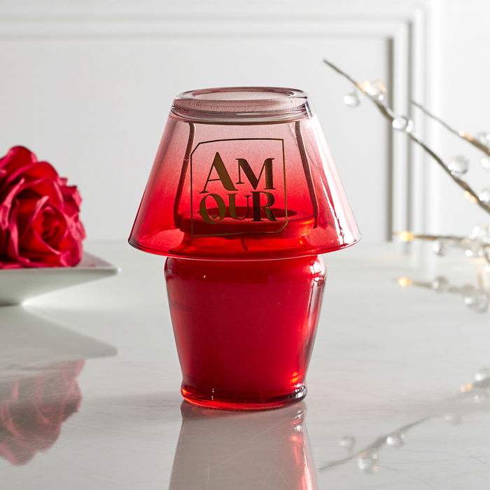 The Concept Factory Vela Perfumada Love Bougie Vidrio/Cristal Máquina