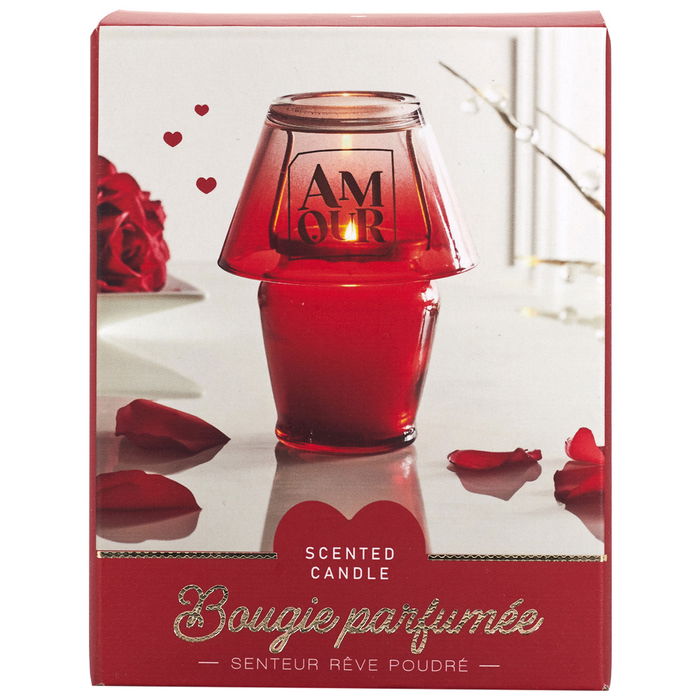 The Concept Factory Vela Perfumada Love Bougie Vidrio/Cristal Máquina