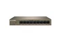 IP-COM Router Cloud M20-8G-PoE con 8 Puertos Gigabit PoE + 1 WAN, 9 Puertos Total, 1000 Mbps, Gris