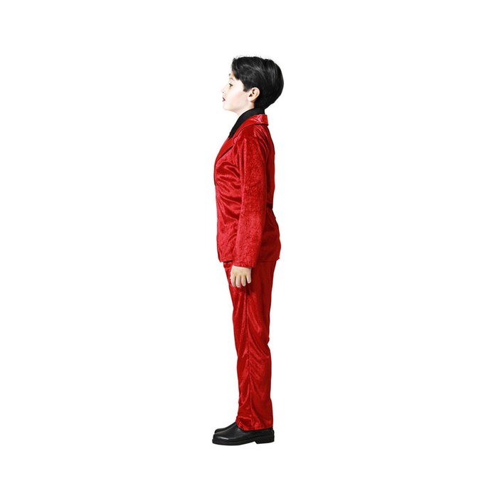 Atosa Traje de Vampiro Rojo con Corbata para Niño Atosa Traje de Vampiro Rojo con Corbata para Niño