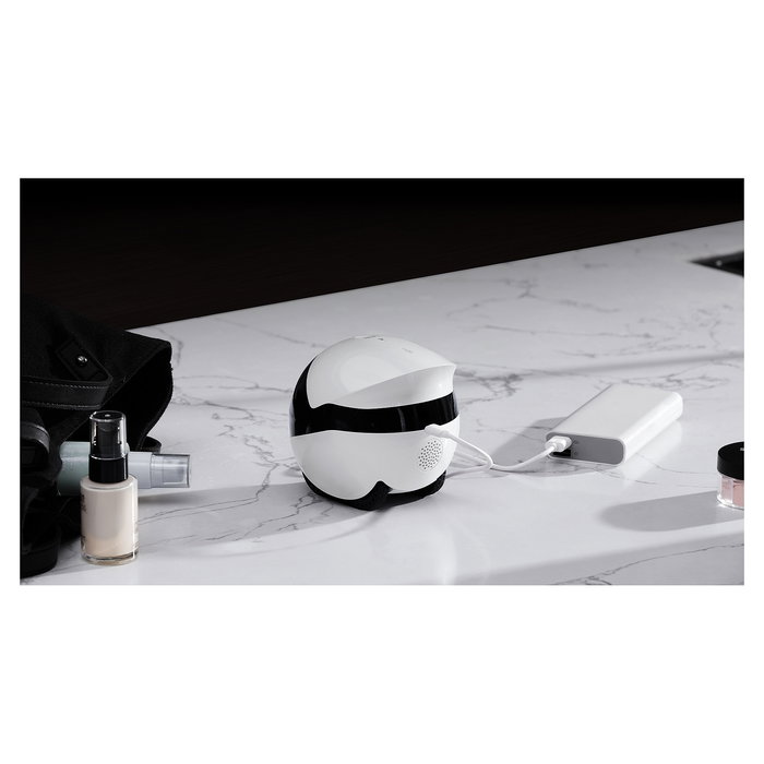 Enabot EBO Air 2 Plus Robot Mascota con Camara 3K, Vision Nocturna, WiFi 5 GHz, 137 Grados, 5000 mAh, Blanco/Negro - EBO Air2 Plus