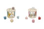 DKD Home Decor Set de 7 Bloques de Madera Multicolor (Surtido de 2) de 13x13x11 cm