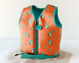 Red Chaleco Cocodrilo Neopreno Naranja Meses