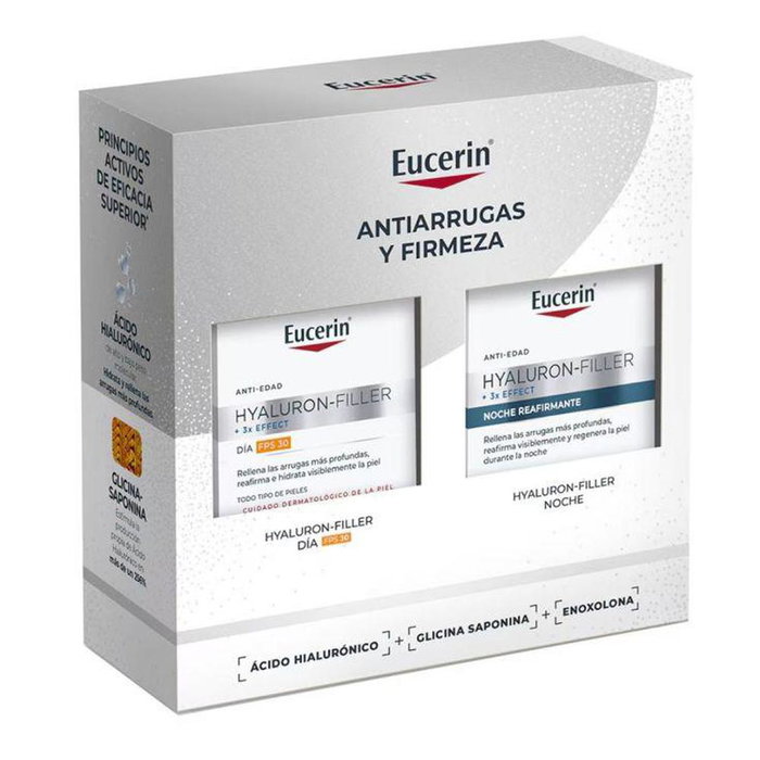 Eucerin Hyaluron Filler Crema Piel Seca 50ml + Crema de Noche Eucerin Hyaluron Filler Crema Piel Seca 50ml + Crema de Noche