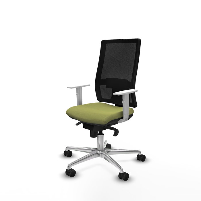PIQUERAS Y CRESPO Silla de oficina Horna con mecanismo Sincro, Verde oliva y Negro PIQUERAS Y CRESPO Silla de oficina Horna con mecanismo Sincro, Verde oliva y Negro