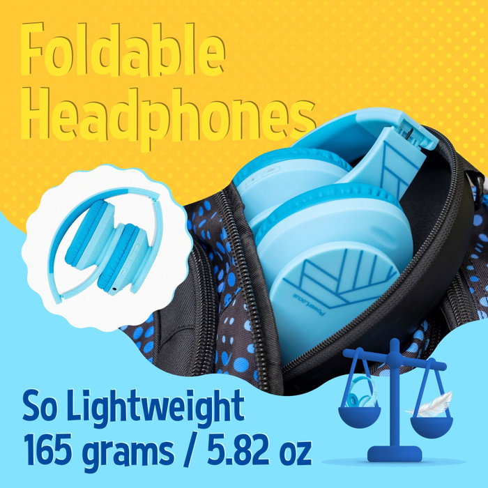 PowerLocus P2 Auriculares para Niños Azul PowerLocus P2 Auriculares para Niños Azul
