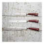 Berkel Elegance Red Ham-Set 3-tlg. Juego de cuchillos de acero inoxidable, 3 piezas, 26 cm