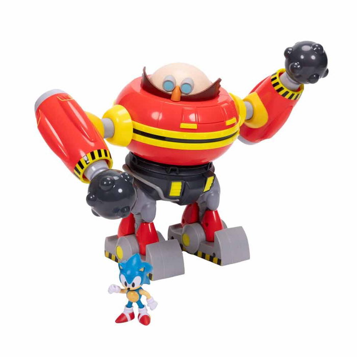 JAKKS PACIFIC Playset Robot Martillo Dr Eggman Deluxe Sonic the Hedgehog