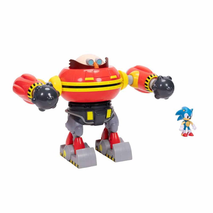 JAKKS PACIFIC Playset Robot Martillo Dr Eggman Deluxe Sonic the Hedgehog