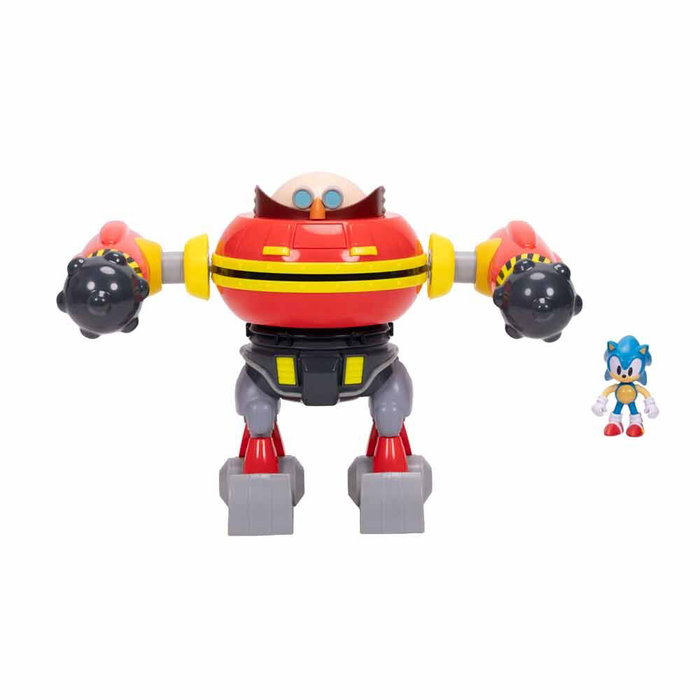 JAKKS PACIFIC Playset Robot Martillo Dr Eggman Deluxe Sonic the Hedgehog