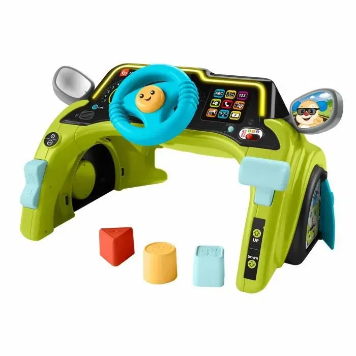 Fisher-Price Centro de Actividades para el Primer Coche Ríe y Aprende - HYR92