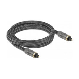 DeLOCK Cable TOSLINK macho a macho 2 m Antracita