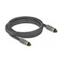 DeLOCK Cable TOSLINK macho a macho 2 m Antracita