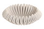 DKD Home Decor Centro de Mesa Mármol Crema 30,5x30,5x10 cm