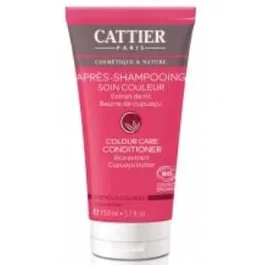 CATTIE Acondicionador para Cabello Teñido - Cuidado del Color con Extracto de Arroz y Manteca de Cupuazú, 150 ml