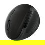 LogiLink Ratón Ergonomico Inalámbrico 2.4 GHz 1600 DPI 6 Botones Para Mano Derecha Negro ID0139